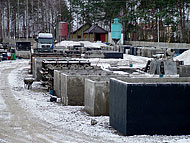 Zbiorniki betonowe Łuków